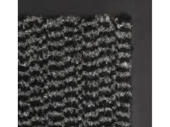 Felpudo-Alfombras de entrada rectangulares de nudo 2 uds gris 90x150 cm ES428651 Gris antracita