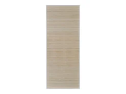 Alfombras rectangulares Bambú natural 2 uds 120x180 cm Beige Clearance