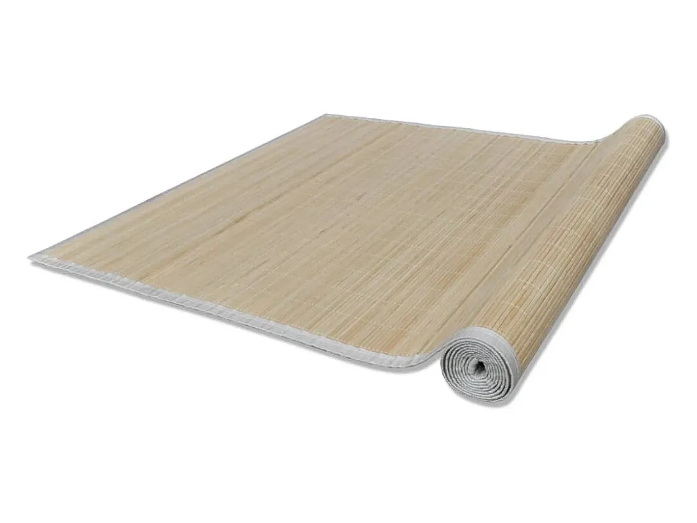 Online Alfombras rectangulares Bambú natural 4 piezas 120x180 cm Beige