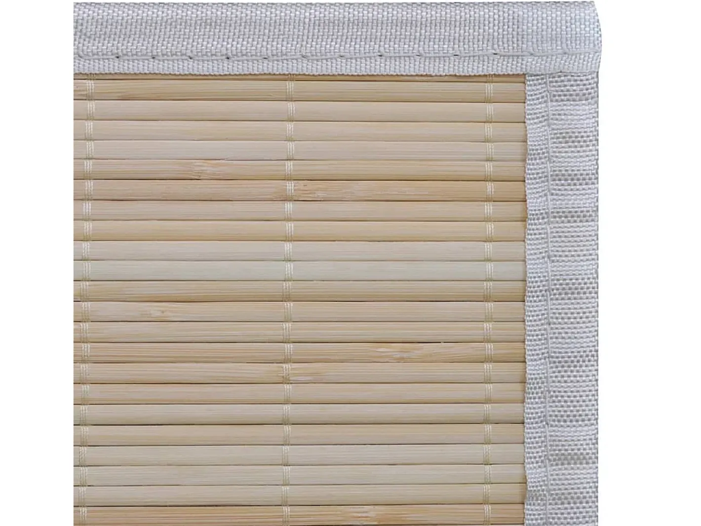 Online Alfombras rectangulares Bambú natural 4 piezas 120x180 cm Beige