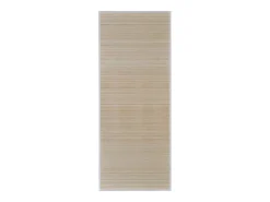 Online Alfombras rectangulares Bambú natural 4 piezas 120x180 cm Beige