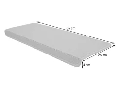 MCW Alfombrilla para escalones -G49 (juego de 15), rectangular, -antracita Negro Online
