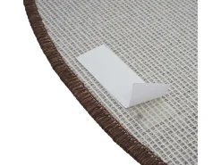 MCW Felpudo-Alfombrilla para escalones -G49 (juego de 15), media caña, marrón Marru00f3n