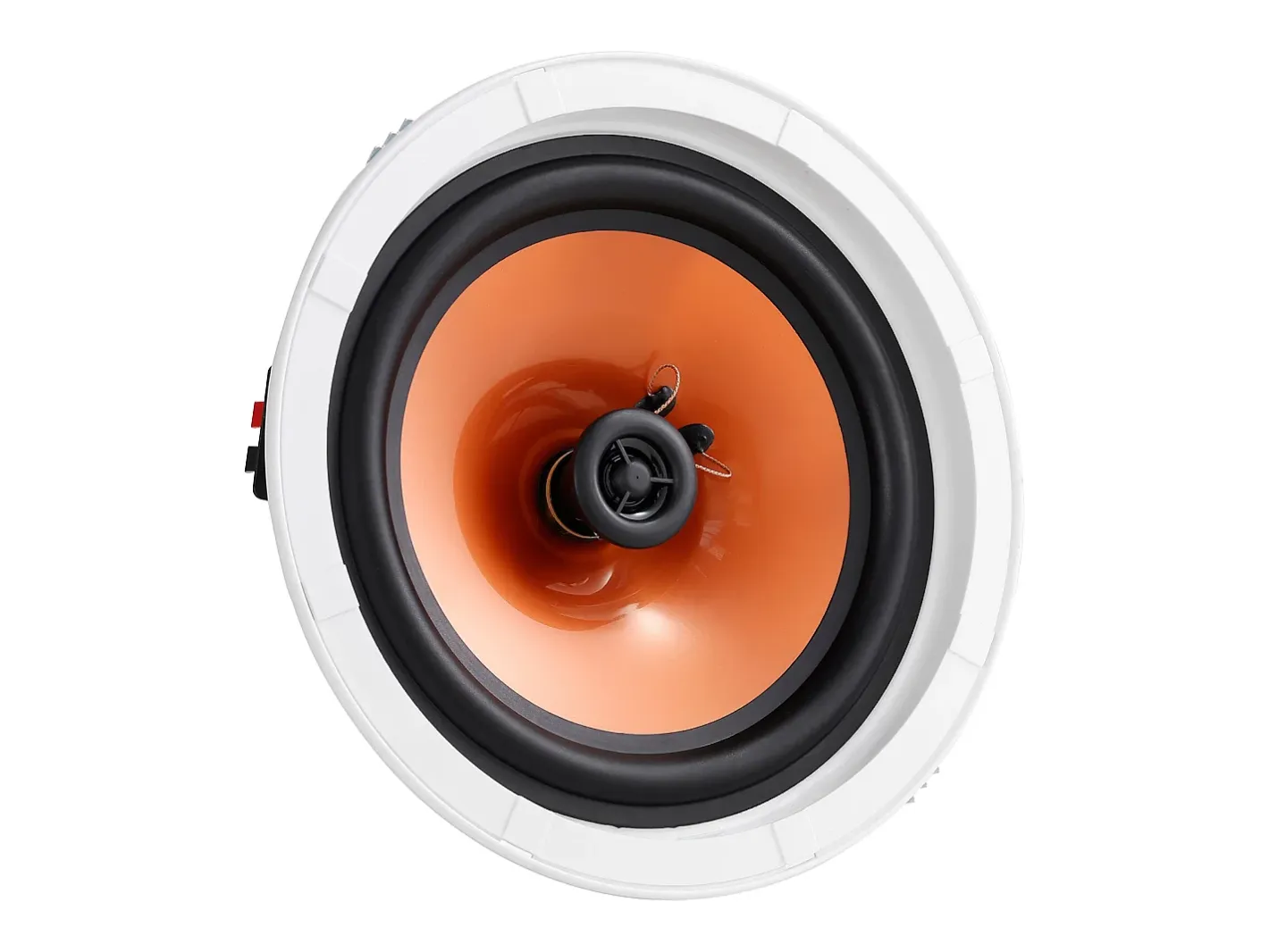 Altavoces de Techo SucceBuy Lote de 4 100 W 8 Pulgadas, Montaje Empotrado, Sistema de Altavoces Empotrados en Techo y Pared Blanco