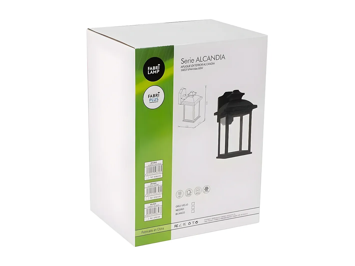 AKUNADECOR Iluminación Exterior-Aplique Para Exterior Alcandia En De Dorado