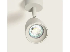 Ledkia Aplique Aluminio Circular Adrien 1 Foco Piedra Gris