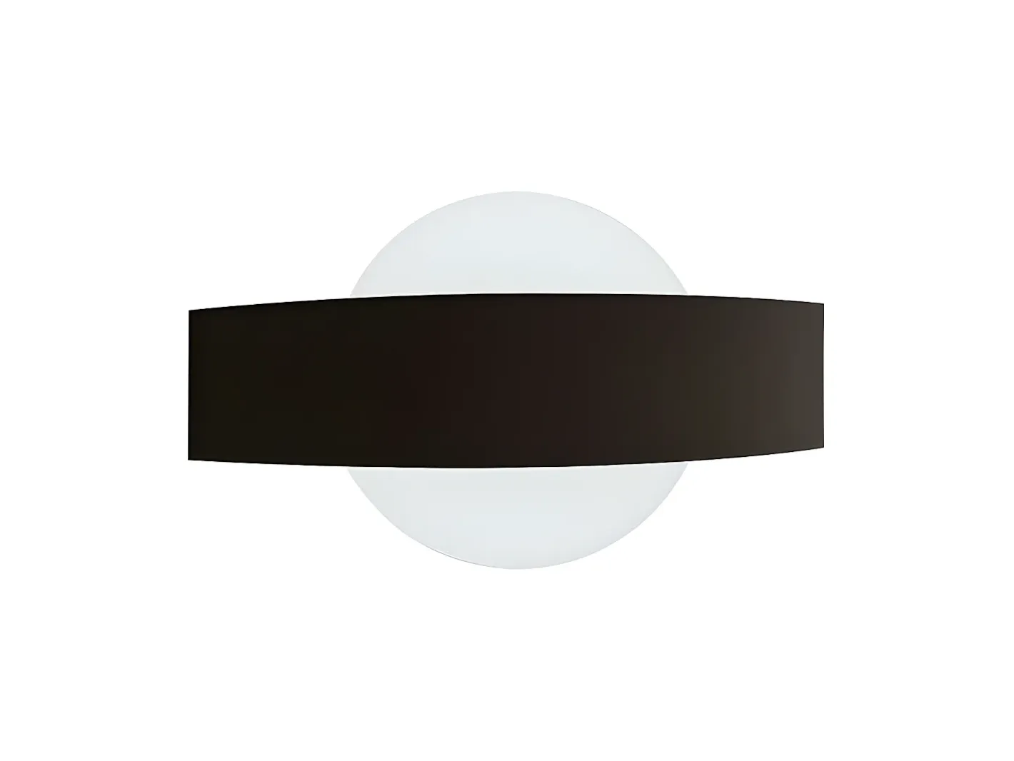 AKUNADECOR Aplique Para Pared-Aplique Barredor De Forma Esferica Led Modelo Arco Negro