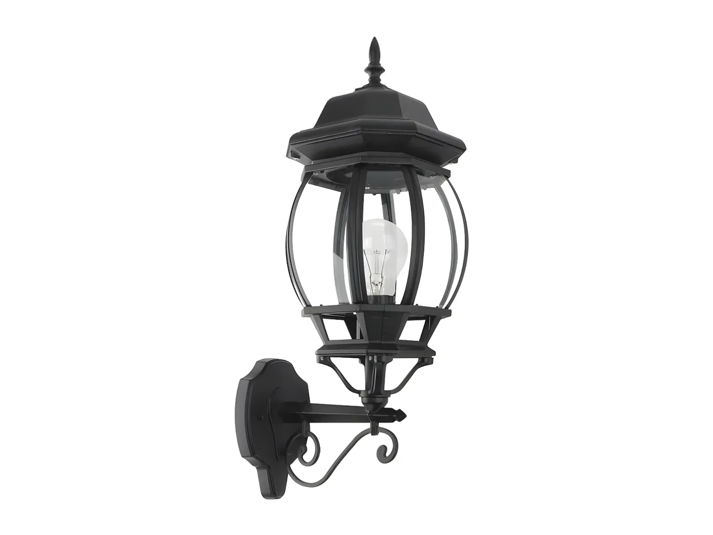 Clearance AKUNADECOR Aplique Clasico Para Exterior Caelum Ip 44 Negro