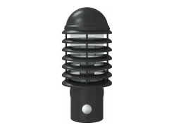 Best Aplique de exterior con sensor acero inoxidable ES356348 Negro