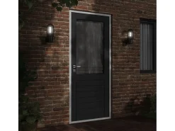 Aplique de exterior de acero inoxidable ES962101 Negro Online