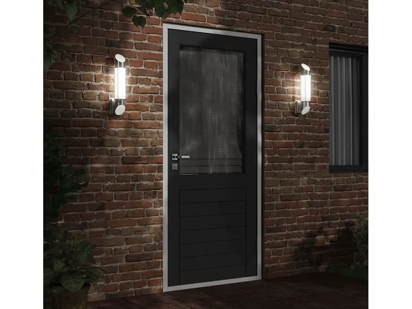 Aplique de exterior de acero inoxidable ES291281 Plateado Sale