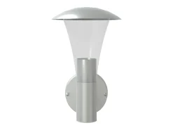 Aplique Para Pared-Aplique de exterior de acero inoxidable ES334320 Plateado