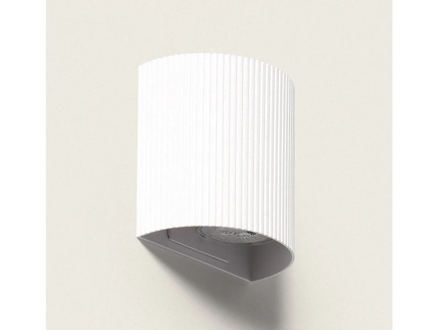 Online Ledkia Aplique de Pared Aluminio Aritz Blanco