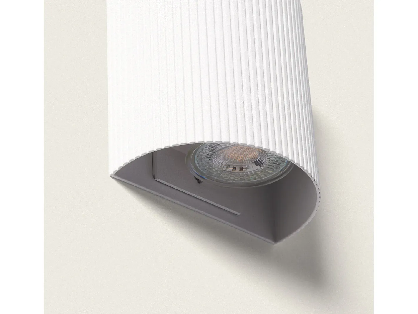 Online Ledkia Aplique de Pared Aluminio Aritz Blanco