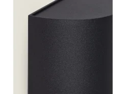 Ledkia Aplique de Pared Aluminio Adonai Negro Clearance