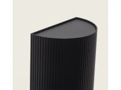 Ledkia Aplique de Pared Aluminio Aritz Negro Best