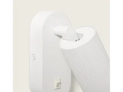 Ledkia Aplique de Pared Aluminio Aritz 1 Foco Blanco Hot