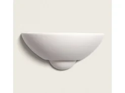 New Ledkia Aplique de Pared de Cerámica Vix Blanco