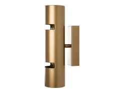 OZAIA Aplique Para Pared-Aplique de pared de metal - Alt. 30 x D. 8 cm - LYORA Dorado
