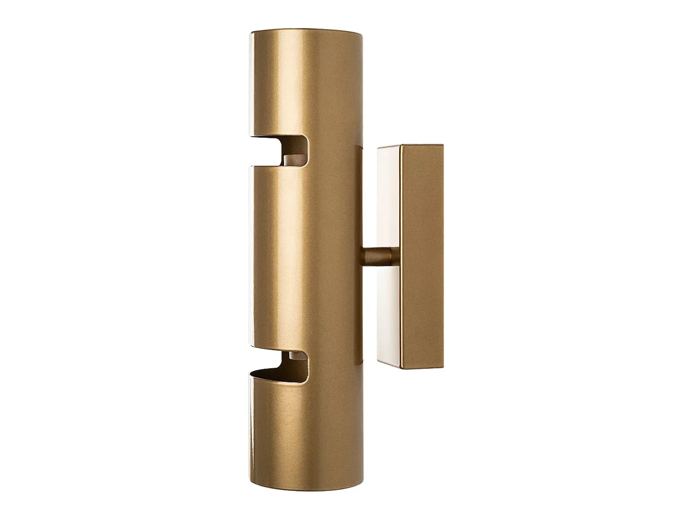 OZAIA Aplique Para Pared-Aplique de pared de metal - Alt. 30 x D. 8 cm - LYORA Dorado