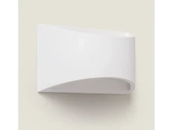 Ledkia Aplique de Pared de Yeso Fosty Blanco Multicolor Online