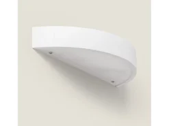 Ledkia Aplique de Pared de Yeso Iluminación Doble Cara Upinde Blanco