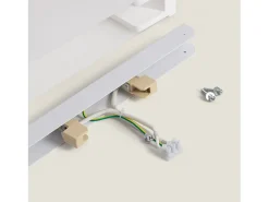 Ledkia Aplique de Pared de Yeso Iluminación Doble Cara Upinde Blanco