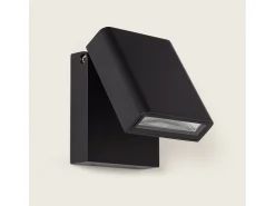 Ledkia Aplique de Pared Exterior LED 6W Aluminio Mully Negro Sale