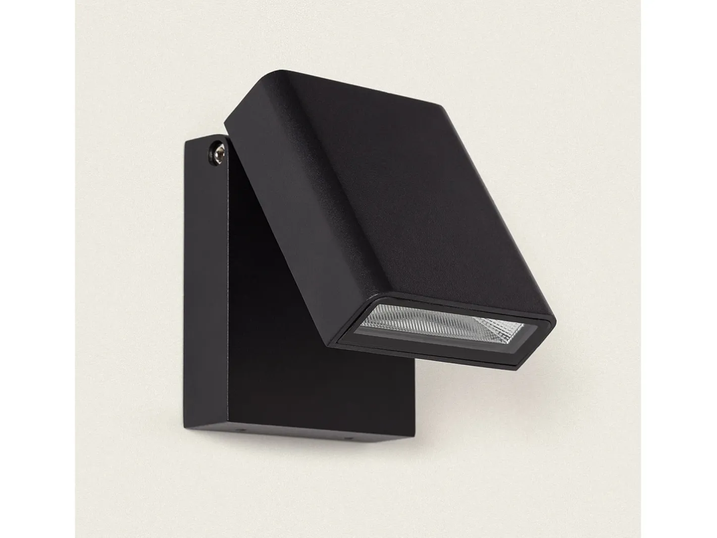 Ledkia Aplique de Pared Exterior LED 6W Aluminio Mully Negro Sale