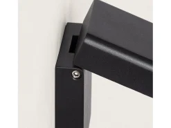 Ledkia Aplique de Pared Exterior LED 6W Aluminio Mully Negro Sale