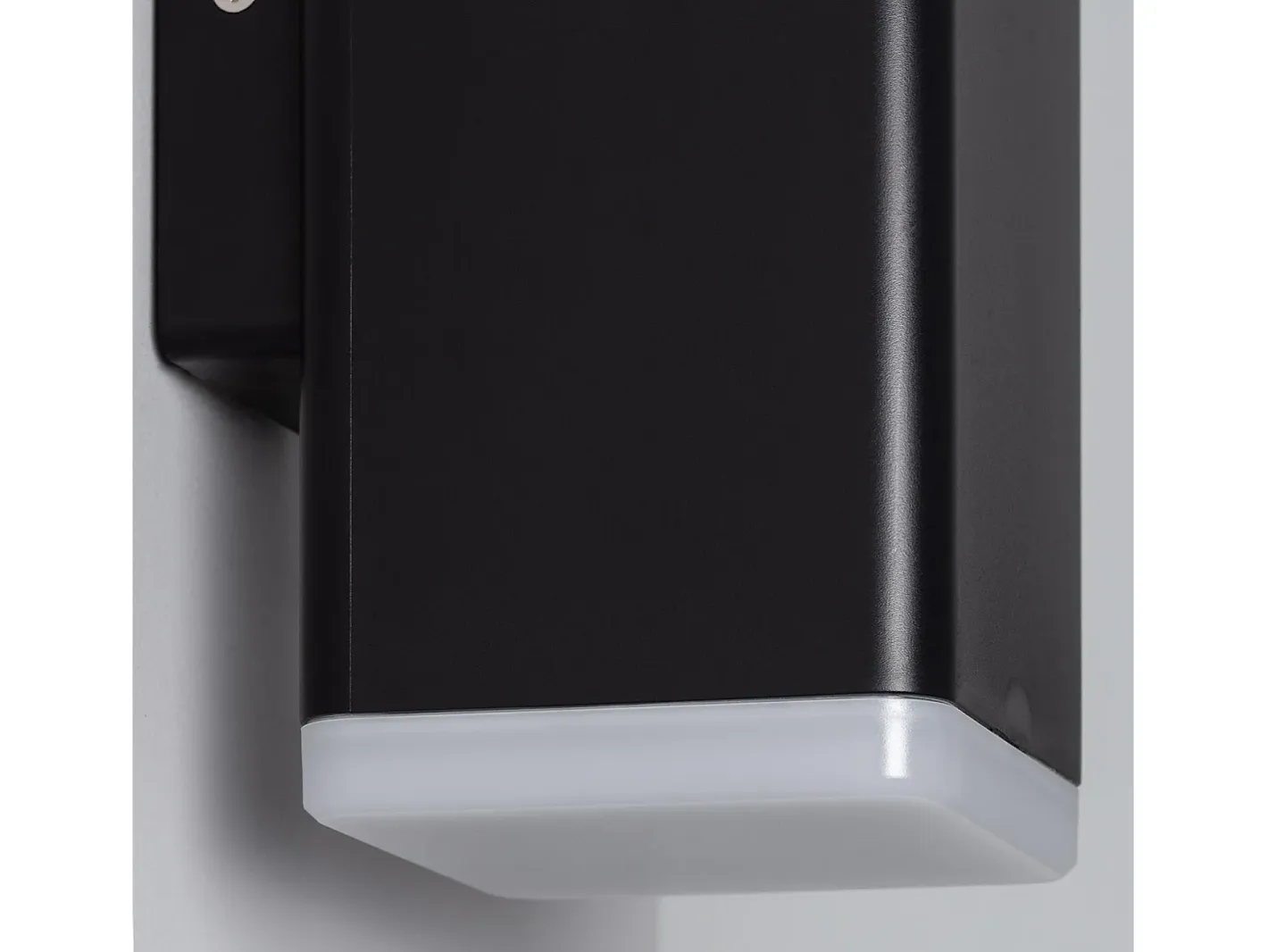 New Ledkia Aplique de Pared Exterior LED 12W Iluminación Doble Cara New Miseno 4000K Blanco Neutro Negro
