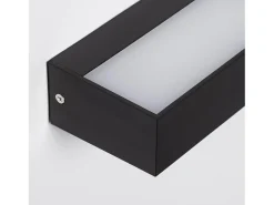 Ledkia Iluminación Exterior-Aplique de Pared Exterior LED 9W Iluminación Doble Cara Galeo 4000K Blanco Neutro Negro