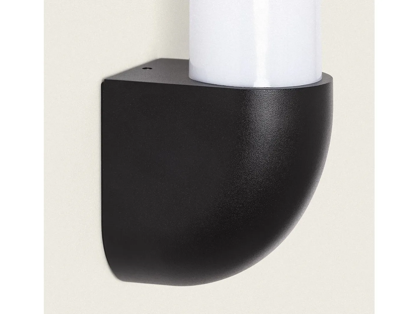 Ledkia Iluminación Exterior-Aplique de Pared Exterior Aluminio Anturio Negro