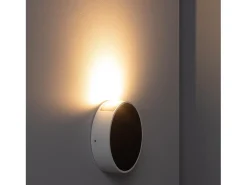 Sale Ledkia Aplique de Pared Exterior LED 6W de Aluminio Crono Negro 3000K Cálido Blanco