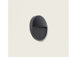 Sale Ledkia Aplique de Pared Exterior LED 3W CCT Seleccionable Superficie Circular Jade Negro
