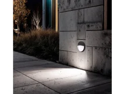 Sale Ledkia Aplique de Pared Exterior LED 3W CCT Seleccionable Superficie Circular Jade Negro