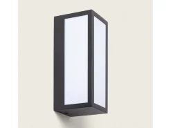 Discount Ledkia Aplique de Pared Exterior Acero Inoxidable Gakom Negro
