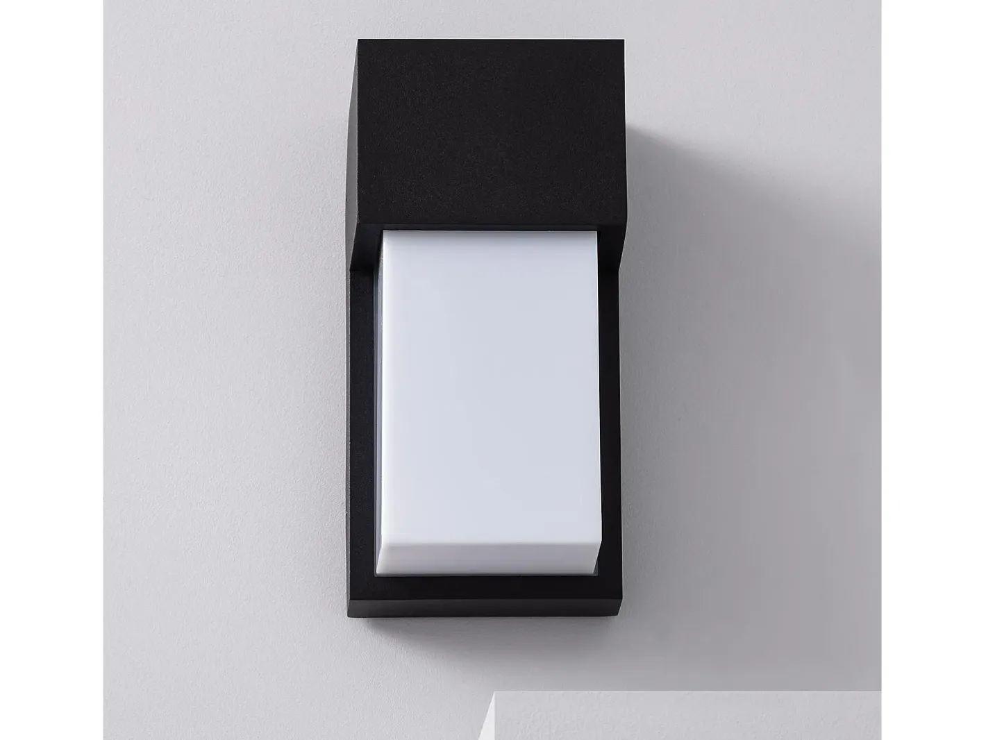 Ledkia Aplique de Pared Exterior de Aluminio Etnea Negro Sale