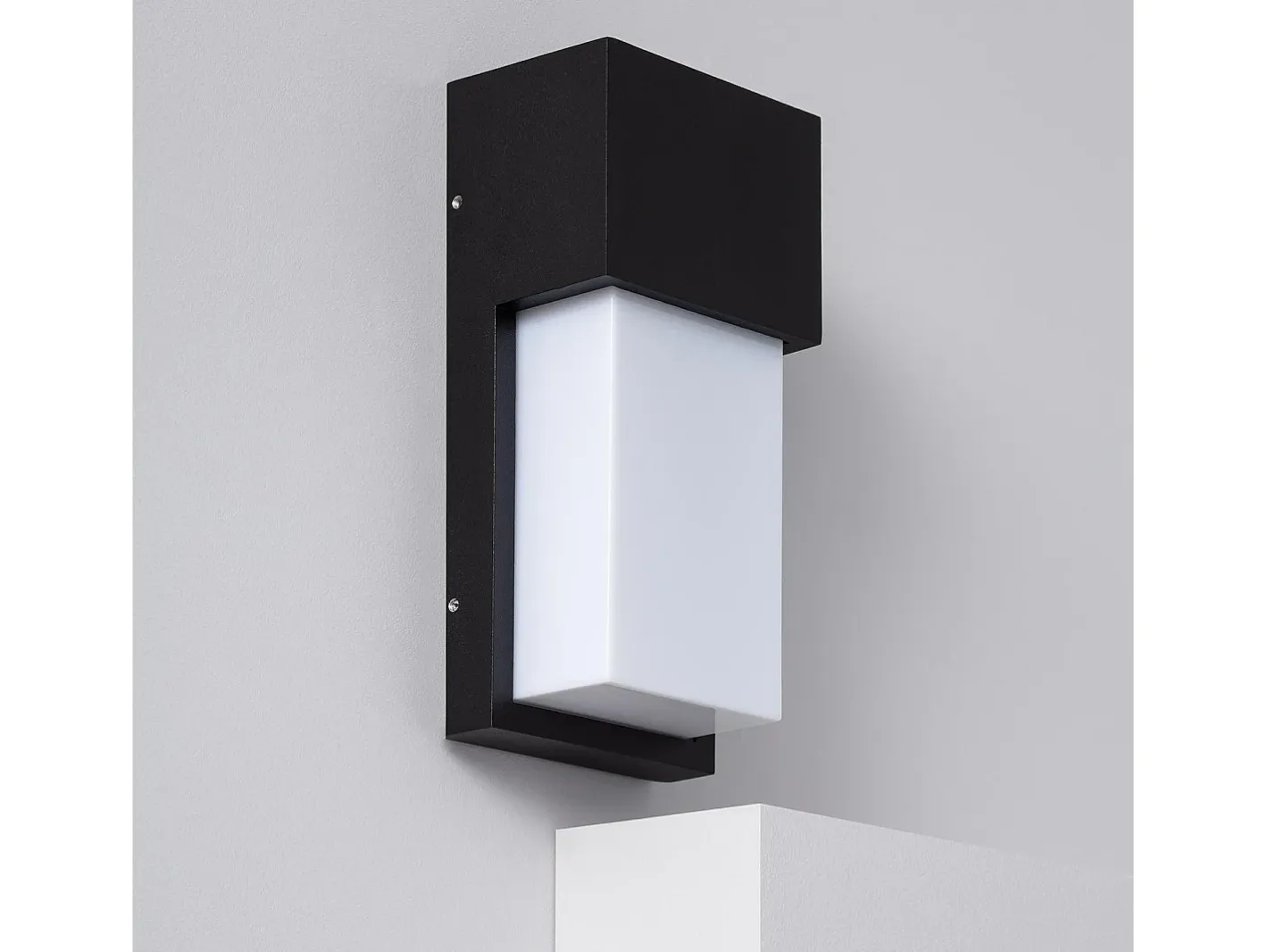 Ledkia Aplique de Pared Exterior de Aluminio Etnea Negro Sale