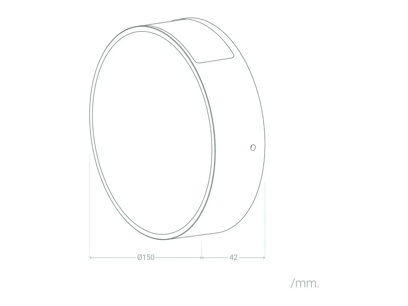Ledkia Aplique de Pared Exterior LED 6W Aluminio Crono Blanco 3000K Blanco Cálido Negro Online