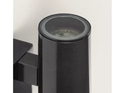 New Ledkia Aplique de Pared Exterior Acero Inoxidable con Sensor PIR Pimlico Antracita Transparente