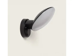 Ledkia Aplique de Pared Exterior LED 9W Kora Negro Hot