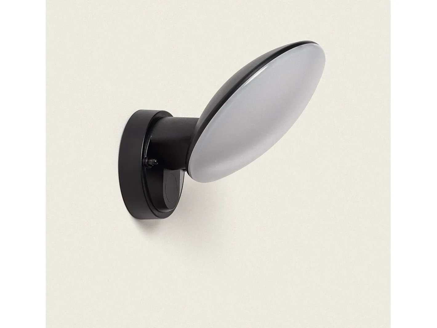 Ledkia Aplique de Pared Exterior LED 9W Kora Negro Hot