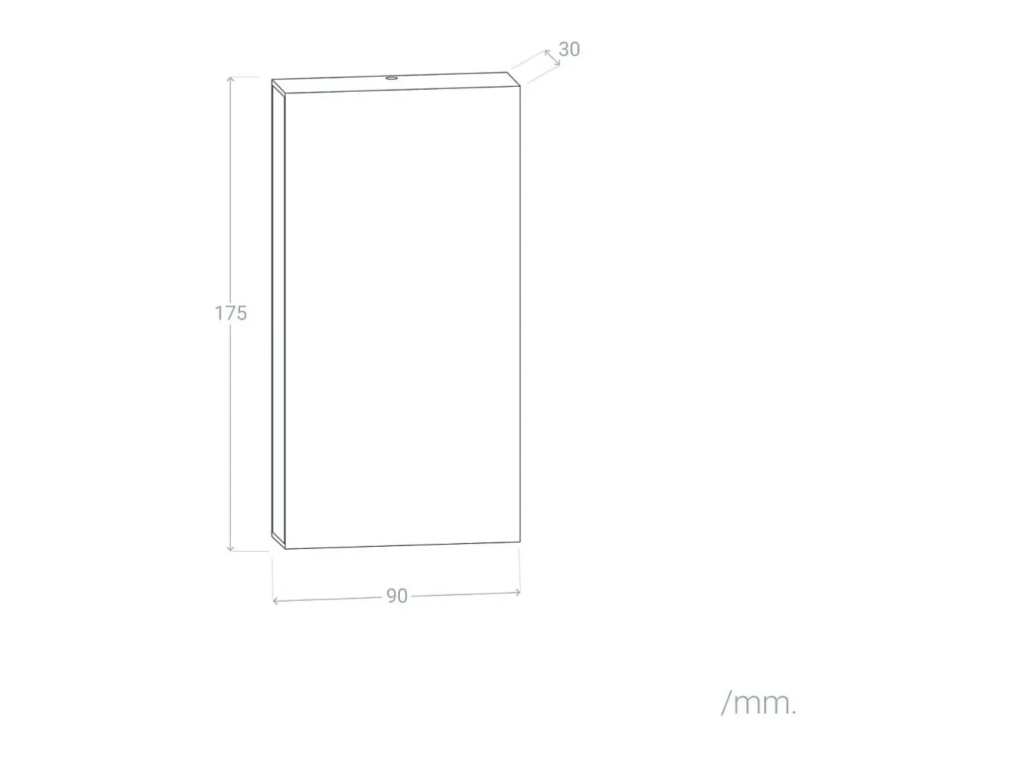 Ledkia Iluminación Exterior-Aplique de Pared Exterior LED 10W Iluminación Doble Cara Rectangular Luming II 4000K Neutro Blanco