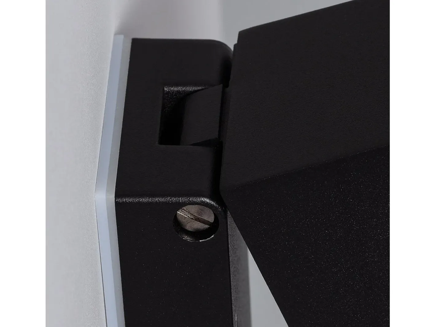 Ledkia Iluminación Exterior-Aplique de Pared Exterior Aluminio Cuadrado Onuba Negro