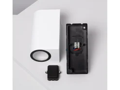 Ledkia Iluminación Exterior-Aplique de Pared Exterior Iluminación Doble Cara Gala Blanco