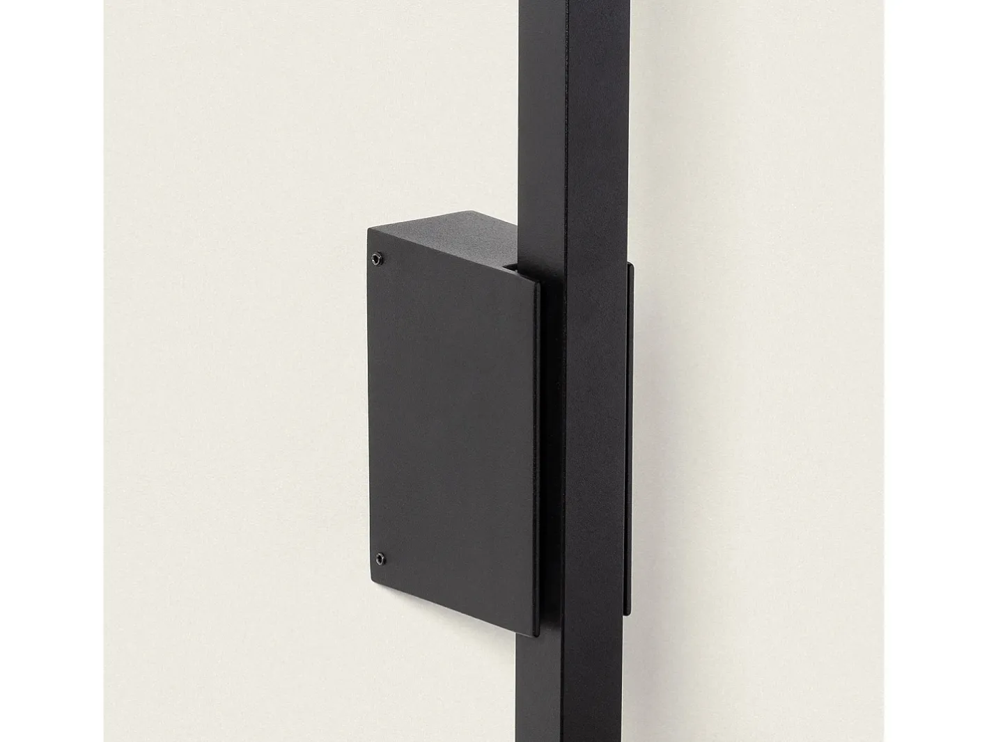 Ledkia Aplique de Pared Exterior Lineal LED 12W 80cm Aluminio Milen Negro Clearance
