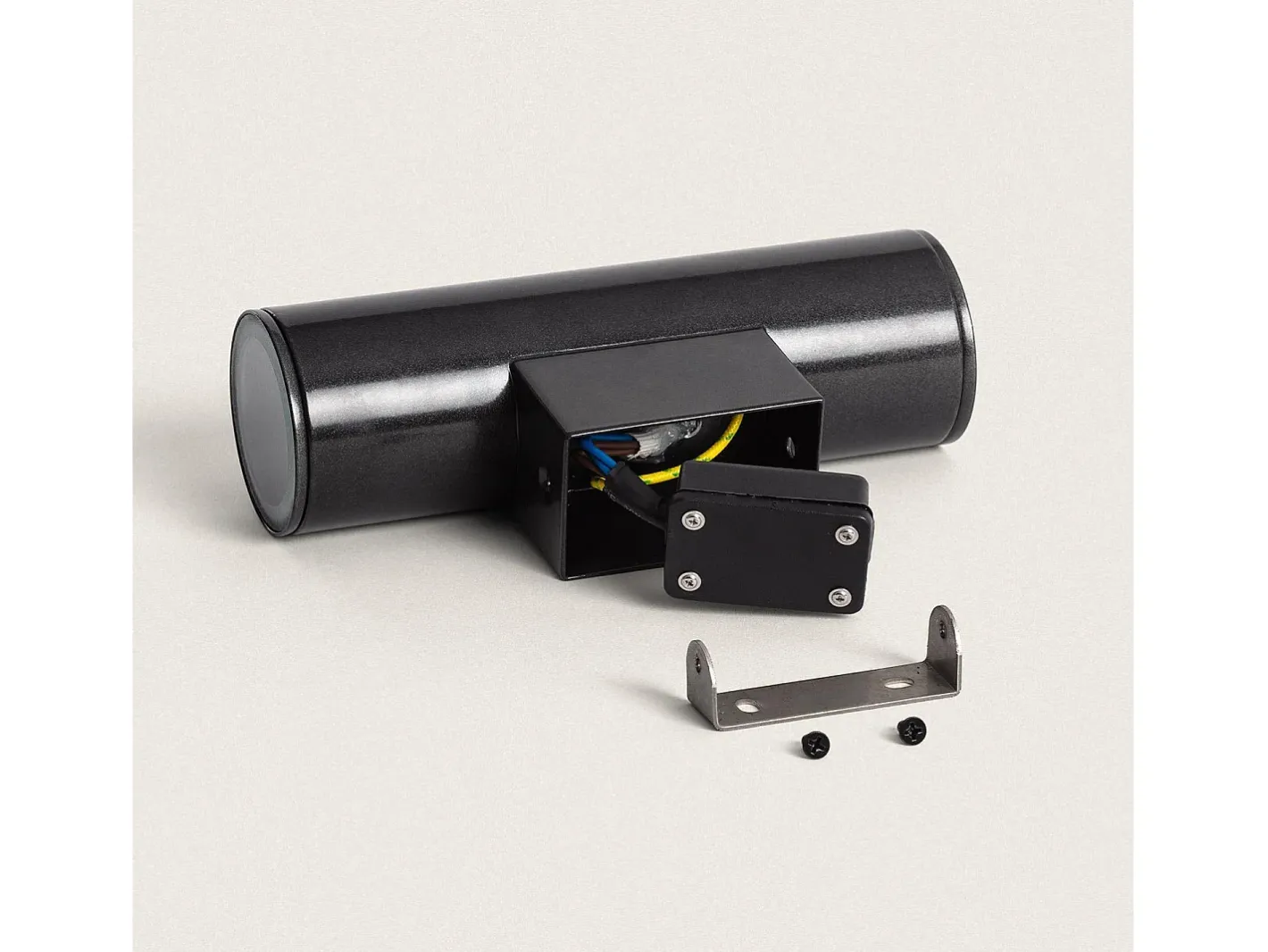 Ledkia Aplique de Pared Exterior Doble Cara Pimlico Antracita Antracita Blanco Best