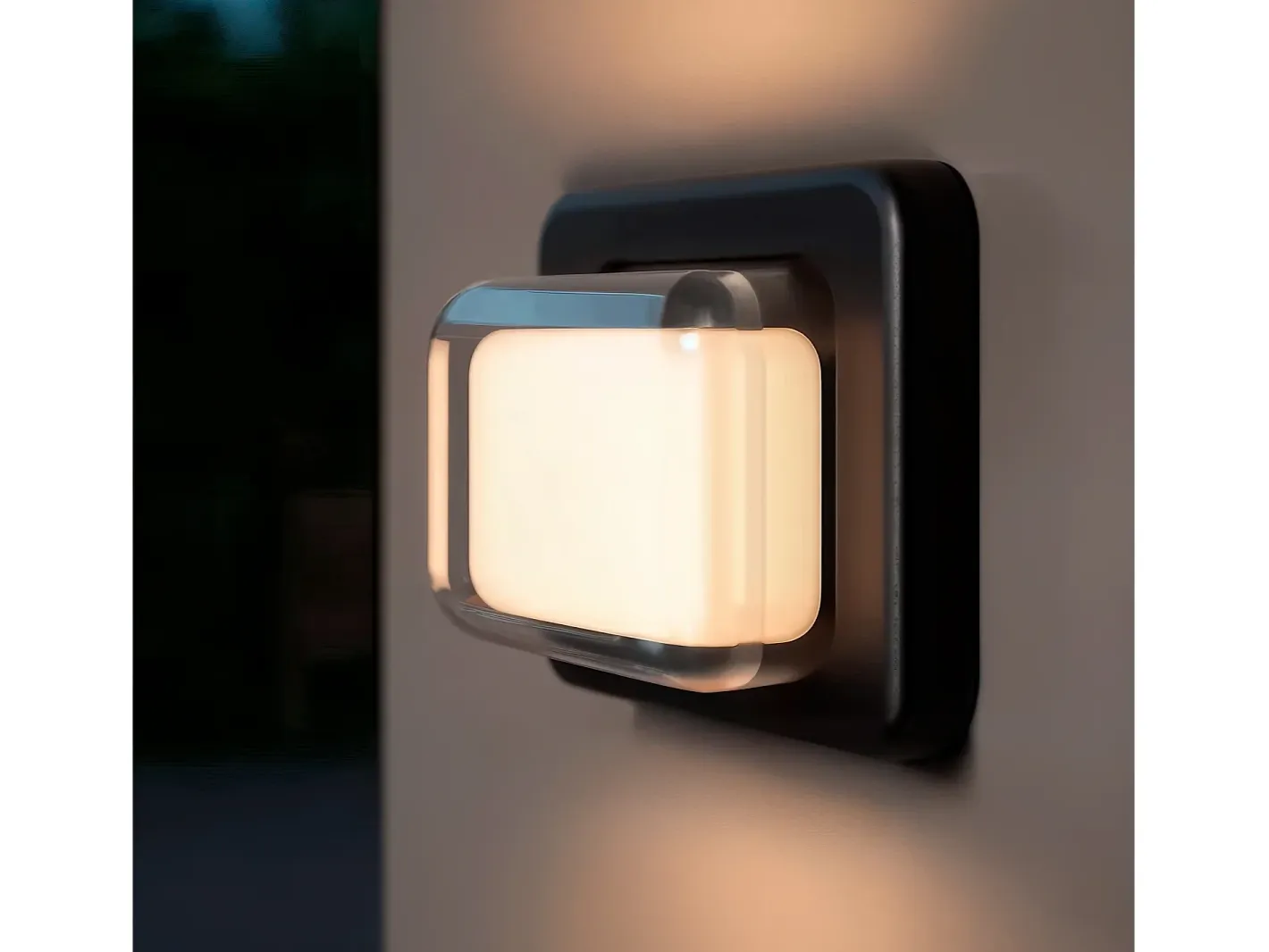Sale Ledkia Aplique de Pared Exterior LED 10W Iluminación Rectangular Gulpos Mate Negro