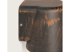 Ledkia Aplique de Pared Exterior Aluminio Darjan Oroco II Wengué Multicolor Outlet